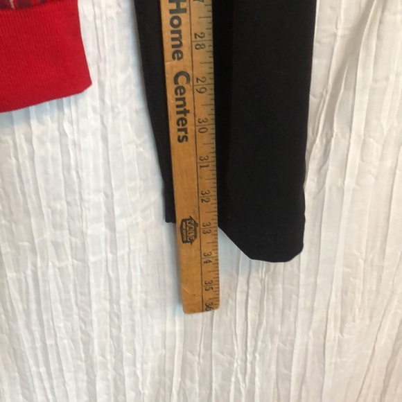 H&M DIVIDEND sz L Buffalo Plaid sweatshirt NWT & MEMBERS MARK blk sz L leggings - Picture 12 of 14